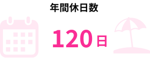 年間休日数